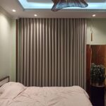 نصب پرده های ورتیکال زبرا دومکانیزه ساتن پانچ مینی مال