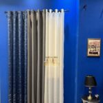 نصب پرده های ورتیکال زبرا دومکانیزه ساتن پانچ مینی مال