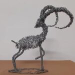 آموزش و فروش مجسمه سیمی مفتولی